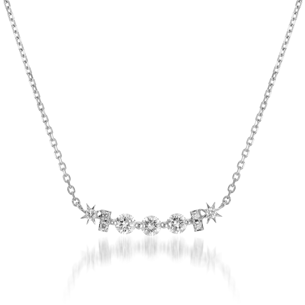 Pt950 ネックレス DIAMOND NECKLACE