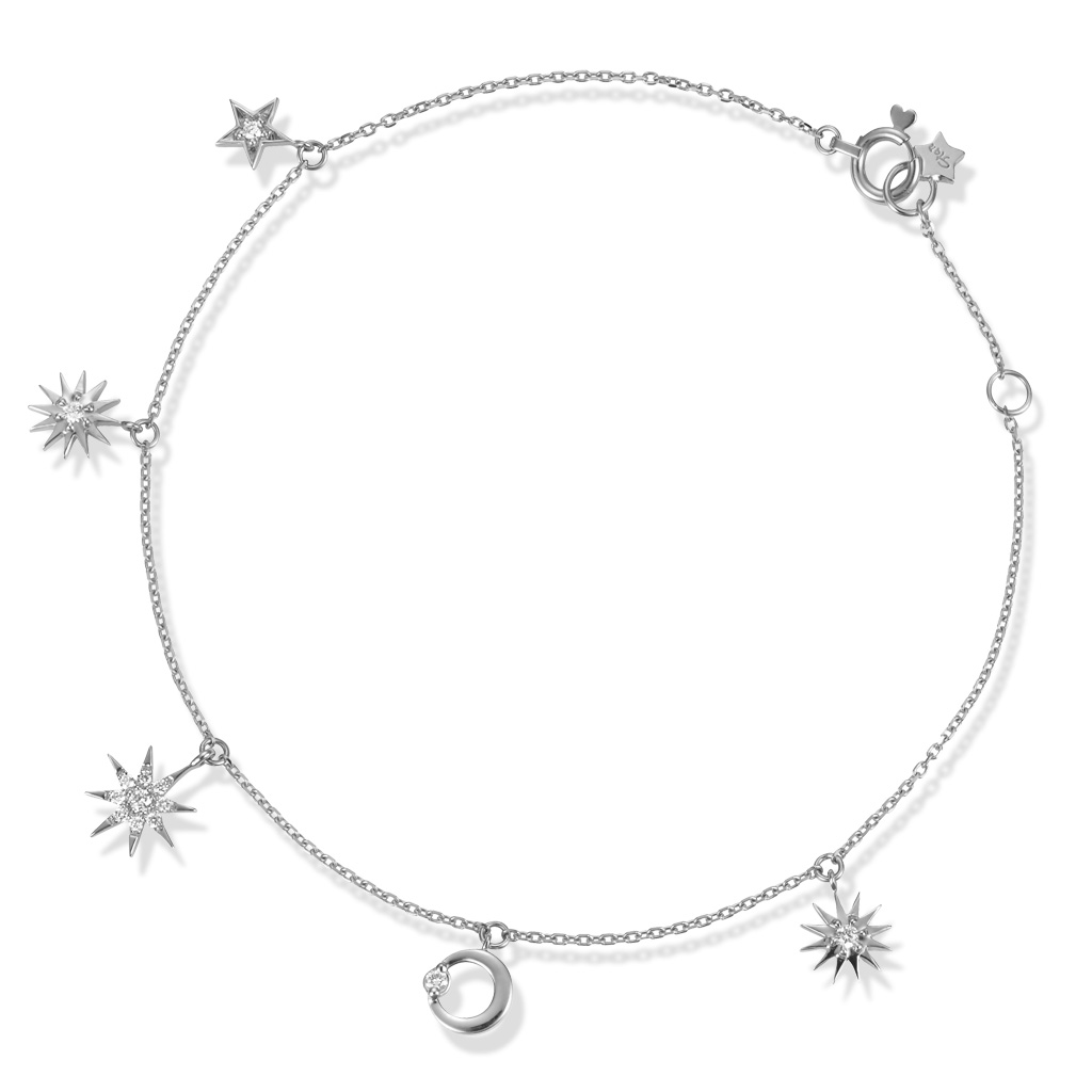 K18 ブレスレット MOON & SUN BRACELET