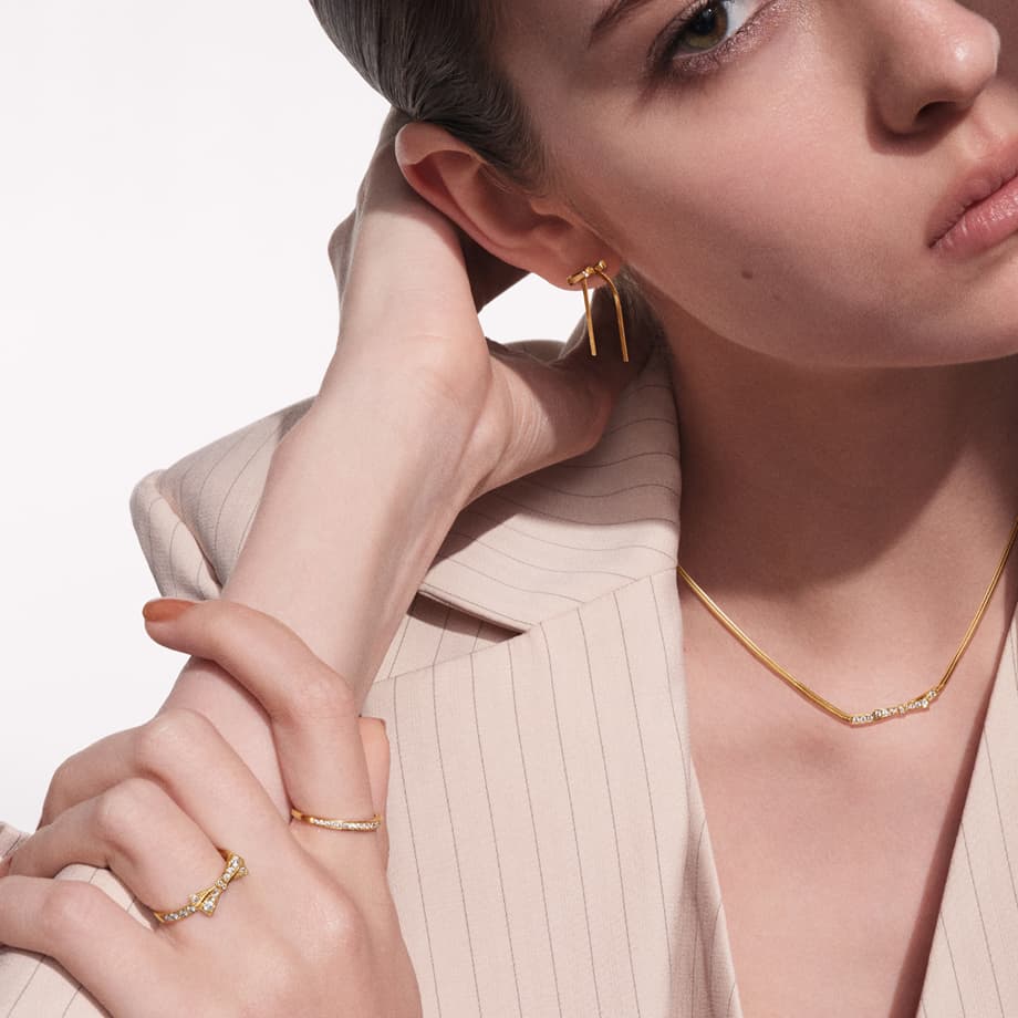 スタージュエリー / Star Jewelry | diamond bow