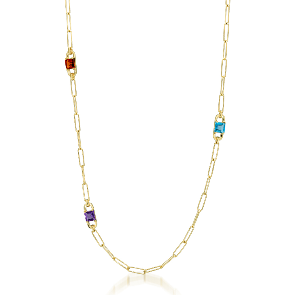 K10ネックレス COLOR LINKS NECKLACE
