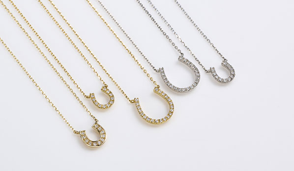 ネックレスDIAMOND HORSESHOE NECKLACE(2SN1582)｜スタージュエリー ...