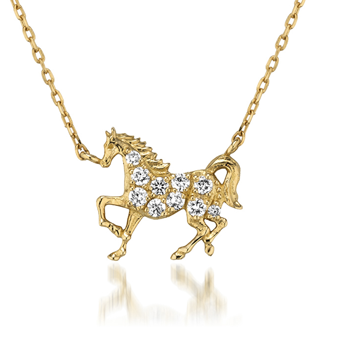 K18YGダイヤモンドネックレス￥99,000 数量限定