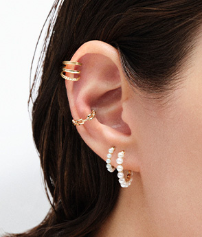 ピアスDROP CHAIN PIERCED EARRINGS(2JP0958)｜スタージュエリー公式