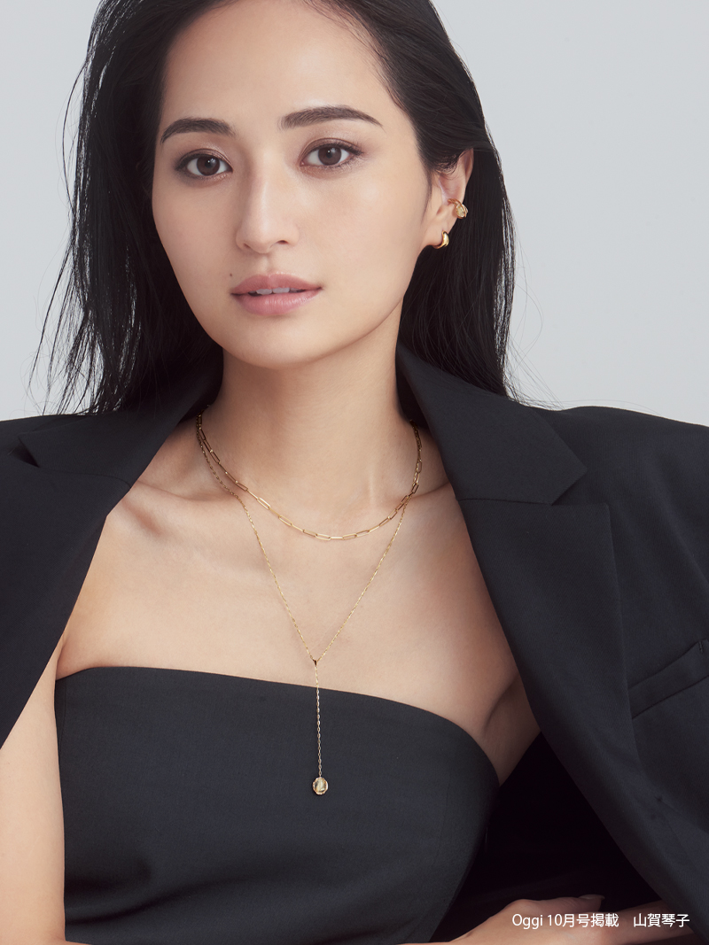 【Star Jewelry】ハート ピアス ホリデー限定 10K YG／片耳用 HEART CLICK HOOP PIERCED EARRING(L/片耳用)(2JP0967)K10