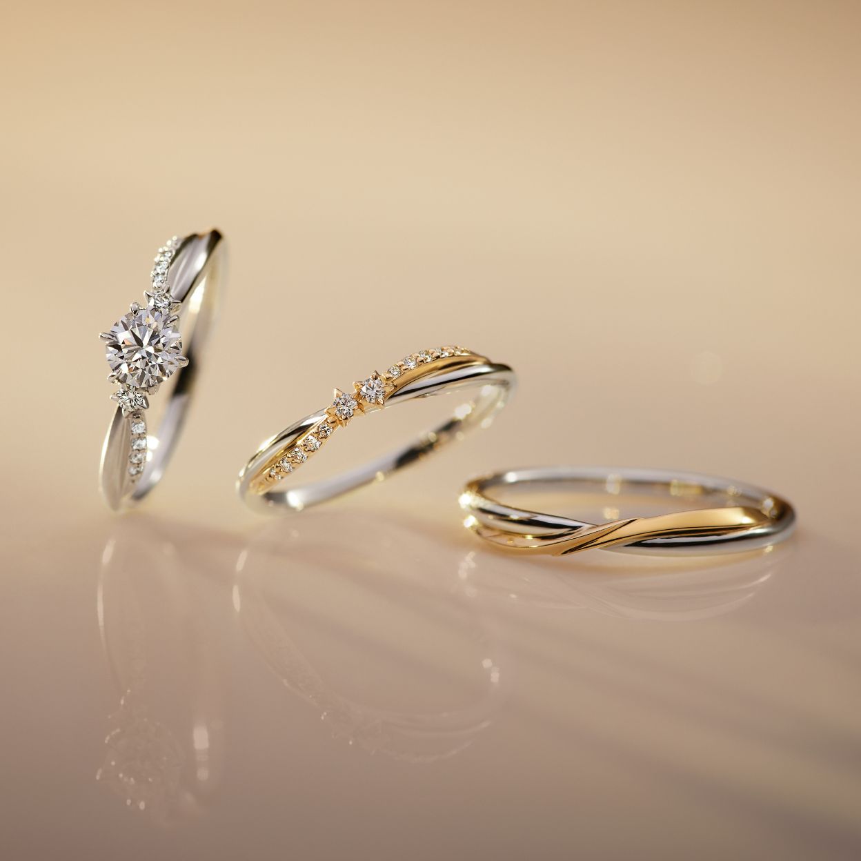 STAR JEWELRY スタージュエリー 結婚指輪 7号 straight Brilliant Propose｜今、愛を確かめ合うとき