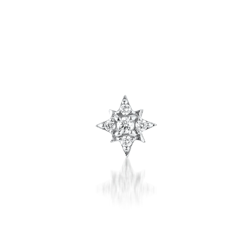 ピアスDIAMOND GLITTER PIERCED EARRING(2JP7929)STAR JEWELRY GIRL 