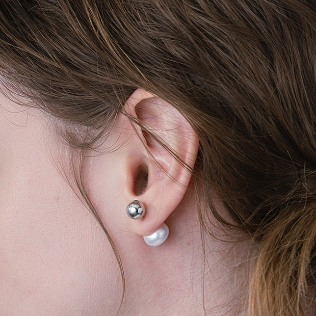 超格安価格 PEARL BACK CATCH(2JP1013)K10 ピアスキャッチ｜スター アクセサリー