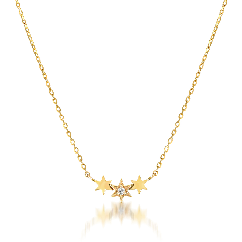 GIRL'S STAR NECKLACE(2JN7346)STAR JEWELRY GIRL (スタージュエリ