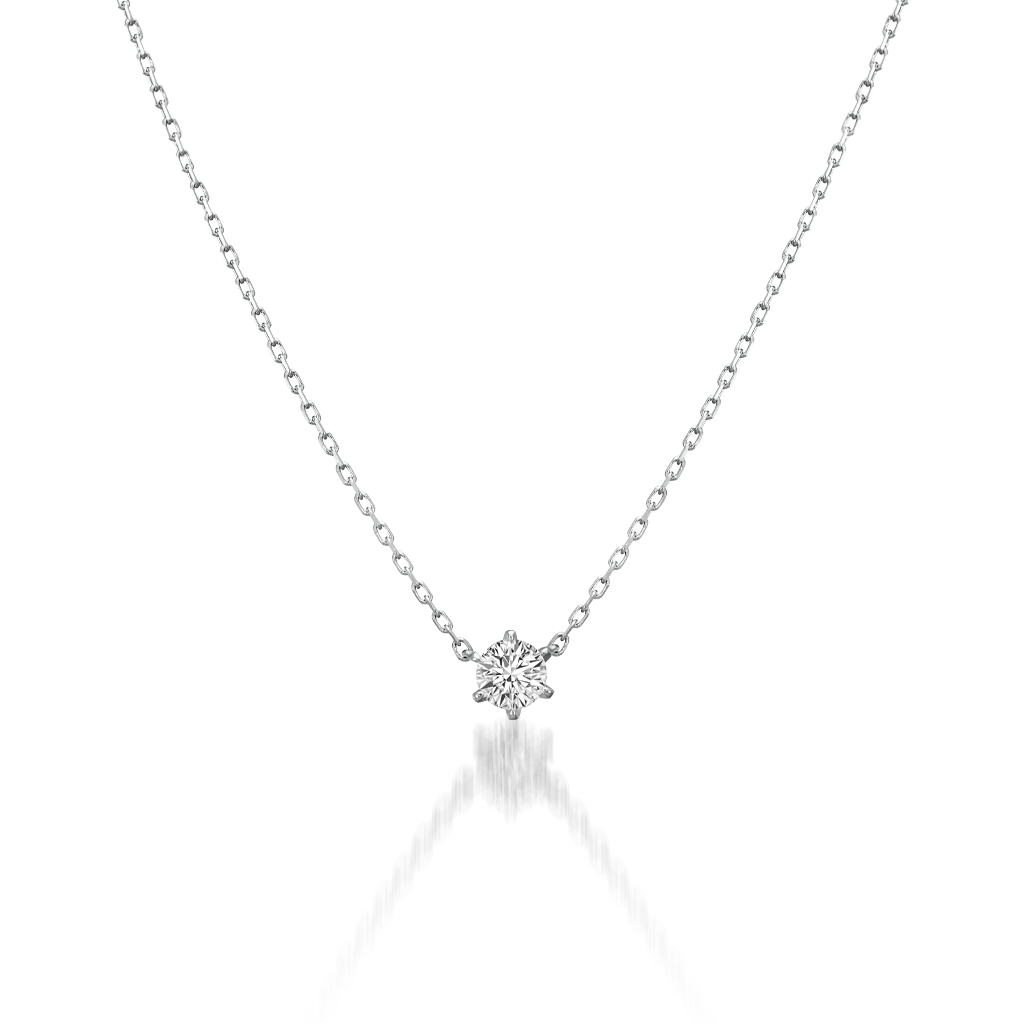 ネックレスSTREAM SETTING DIAMOND NECKLACE 0.1ct(2XN0423)｜スター ...