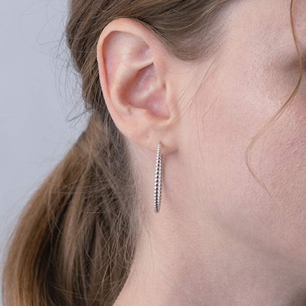 スタージュエリー ボールフープ ピアス 片耳用② スタージュエリー