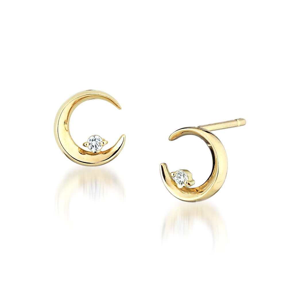 アクセサリーSTAR JEWELRY 月 ピアス - dibrass.com