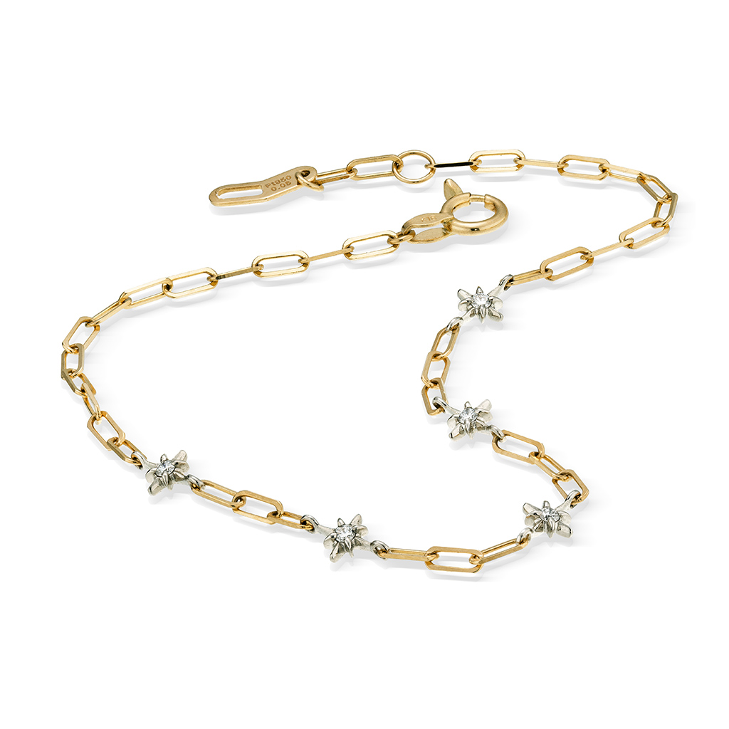 K18/Pt950 ブレスレット, , large