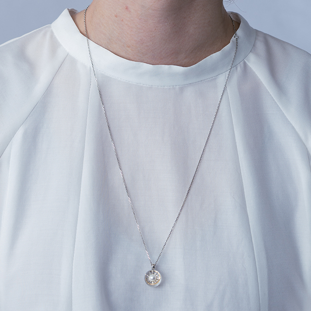 CLEAR CELESTIAL NECKLACE(2SN1674)SV925/K10 ネックレス