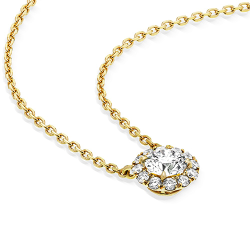 DIAMOND HALO NECKLACE(1ZN1194)K18 ネックレス｜スタージュエリー公式