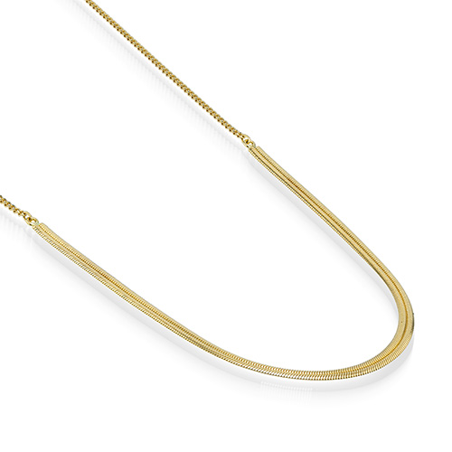 HERRINGBONE NECKLACE(1GN0479)K18 ネックレス｜スタージュエリー公式