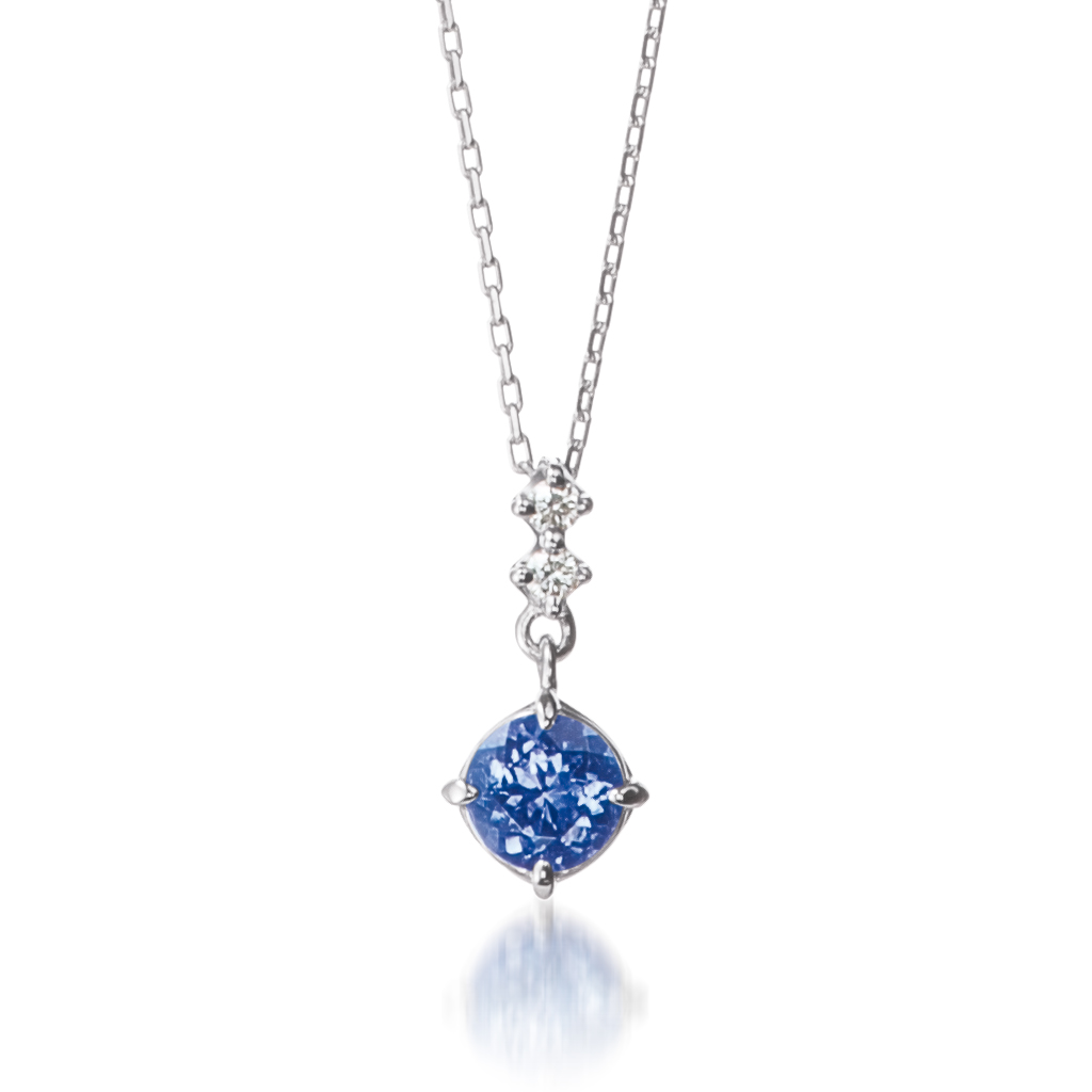 ネックレスCROSSING STAR SETTING TANZANITE NECKLACE(2XN0306