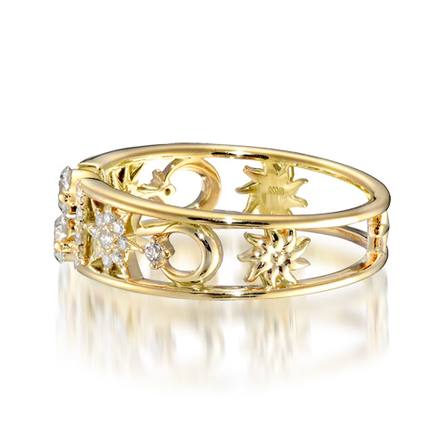 スタージュエリー　星形装飾リング　９号 楽天市場】STAR JEWELRY スタージュエリー 貴金属・宝石 リング