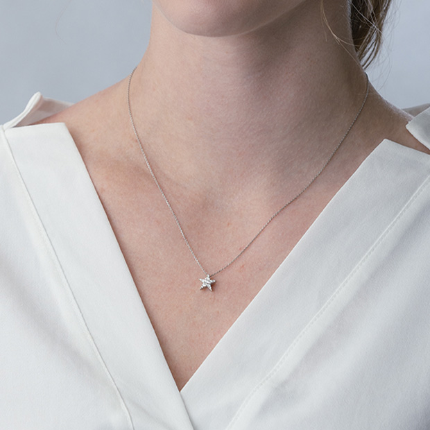STAR OF STARS NECKLACE(M)(1XN0807)Pt950 ネックレス|スター STAR OF STARS NECKLACE(M)(1XN0807)Pt950 ネックレス|スター