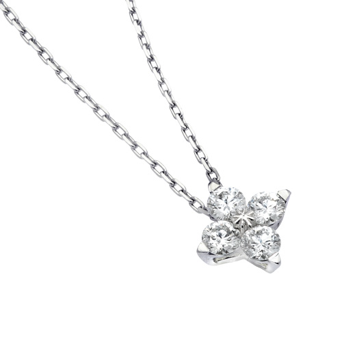 BRIGHTEST STAR DIAMOND NECKLACE(S)(2XN0356)Pt950 ネックレス
