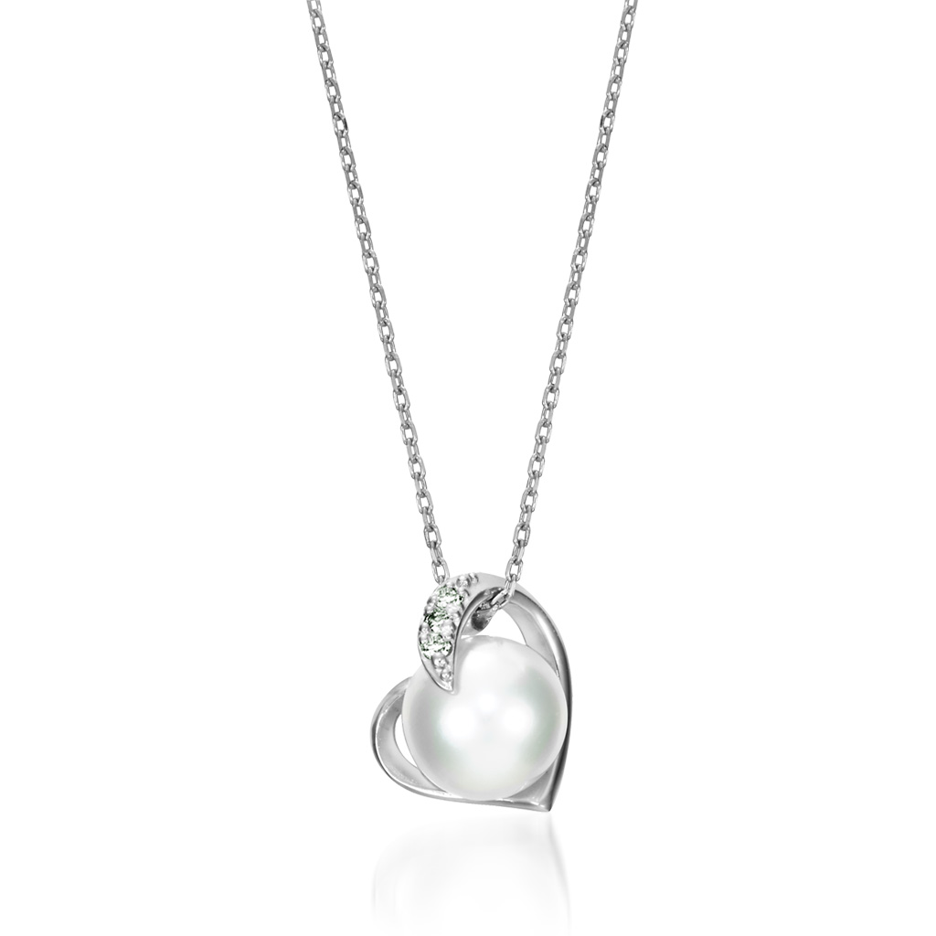 ネックレスPEARL IN THE HEART NECKLACE(2JN0781)｜スタージュエリー