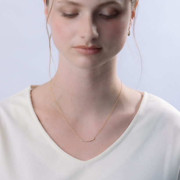 DIAMOND NECKLACE(1ZN1129)K18 ネックレス|スタージュエリー DIAMOND NECKLACE(1ZN1129)K18 ネックレス|スタージュエリー