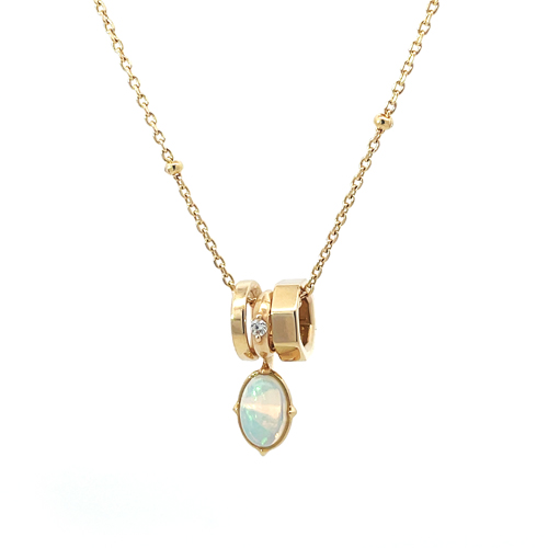 TALISMANIC OPAL(10月誕生石) CHARM(2JC0093)K10 チャーム