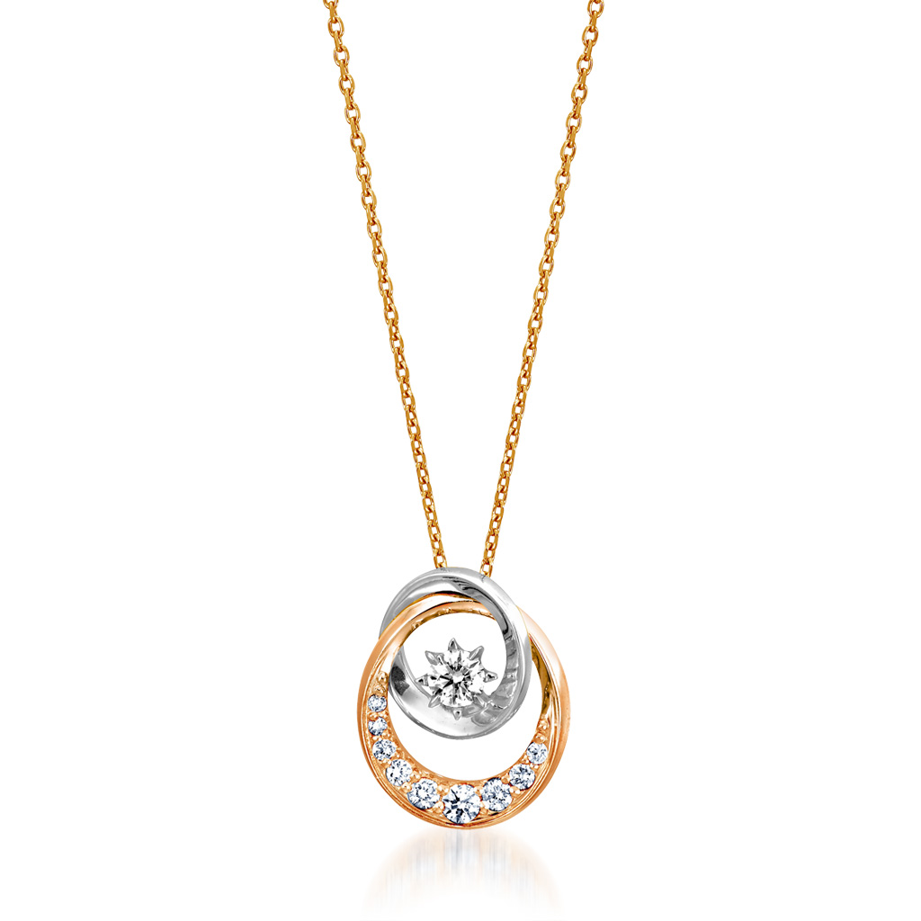 ネックレスTWO UNIVERSE DIAMOND NECKLACE(1ZN1022)｜スタージュエリー