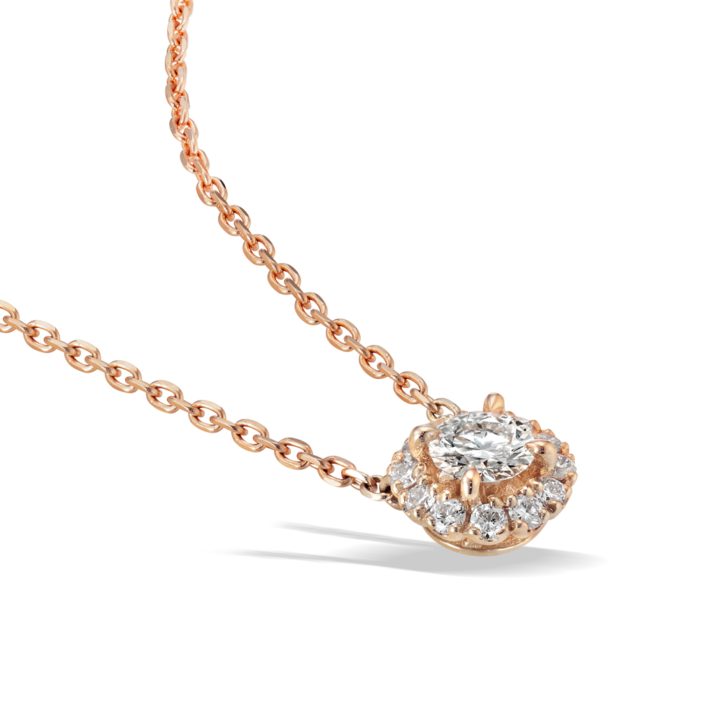 ネックレスDIAMOND HALO NECKLACE(S)(2ZN2402)｜スタージュエリー公式