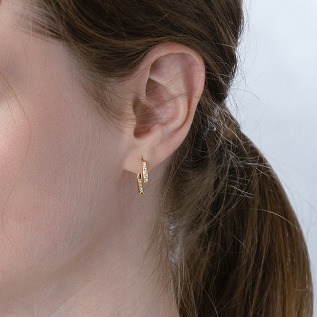 DIAMOND PIERCED EARRINGS(1ZP0937)K18 ピアス｜スタージュエリー公式