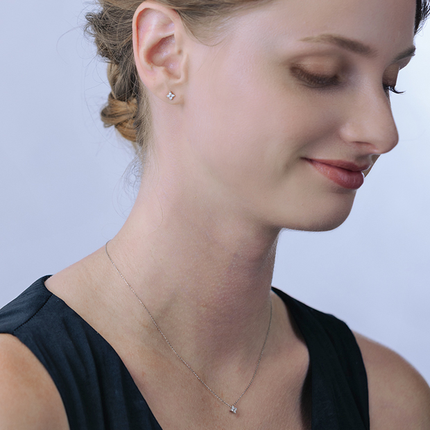 BRIGHTEST STAR DIAMOND NECKLACE(SS)(2XN0488)Pt950 ネックレス