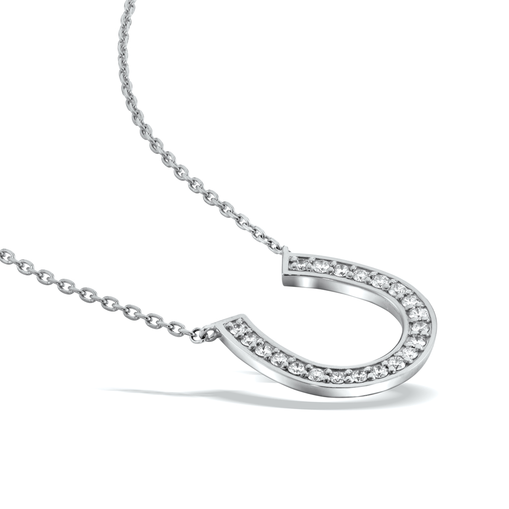 ネックレスDIAMOND HORSESHOE NECKLACE(2XN0418)｜スタージュエリー 