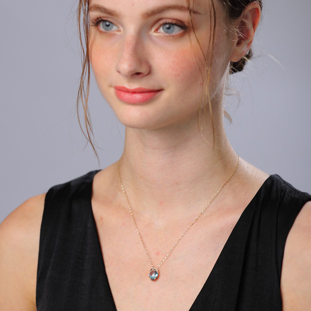 ネックレスSKY BLUE TOPAZ NECKLACE(2JN0970)｜スタージュエリー公式 