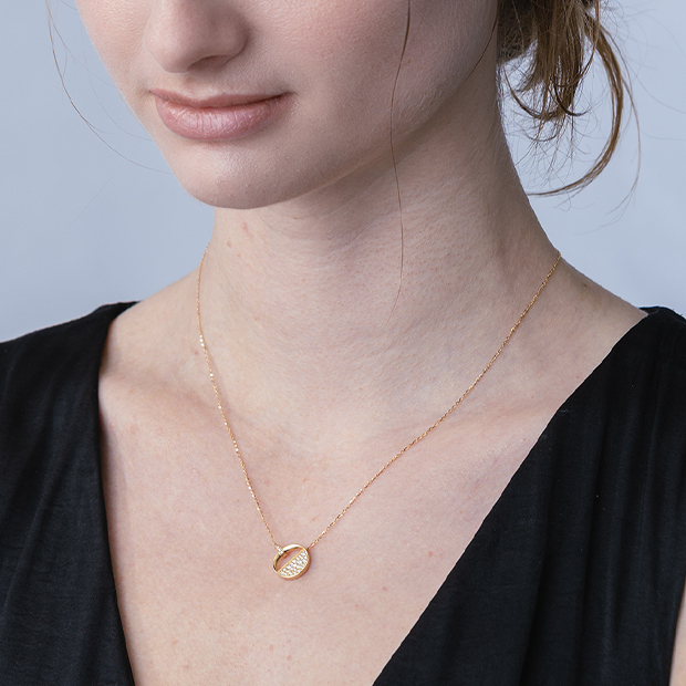 WAXING MOON NECKLACE(1ZN1156)K18 ネックレス｜スタージュエリー公式