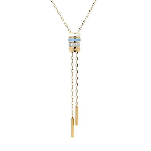 SLIDE LARIAT NECKLACE(2JN1095)K10 ネックレス｜スター
