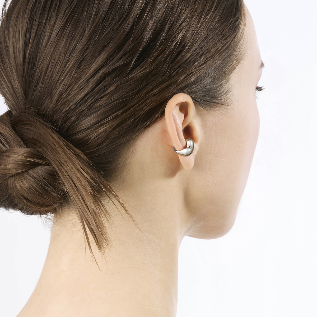 80周年限定商品】PUFFY HEART EAR CUFF(2SE0807)SV925 イヤーカフ