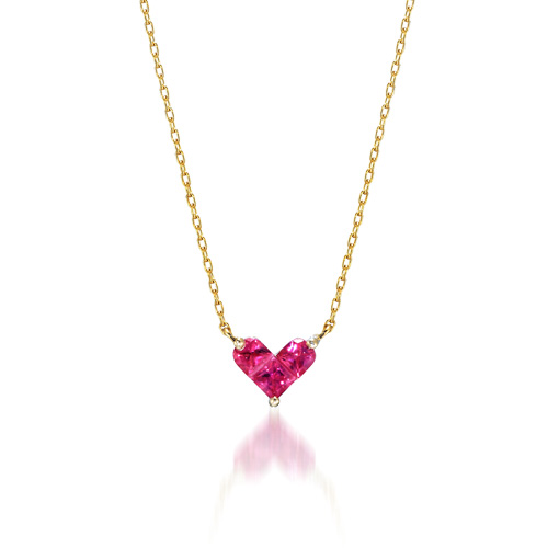 ネックレスMYSTERIOUS HEART RUBY NECKLACE(2ZN2066)｜スター ...