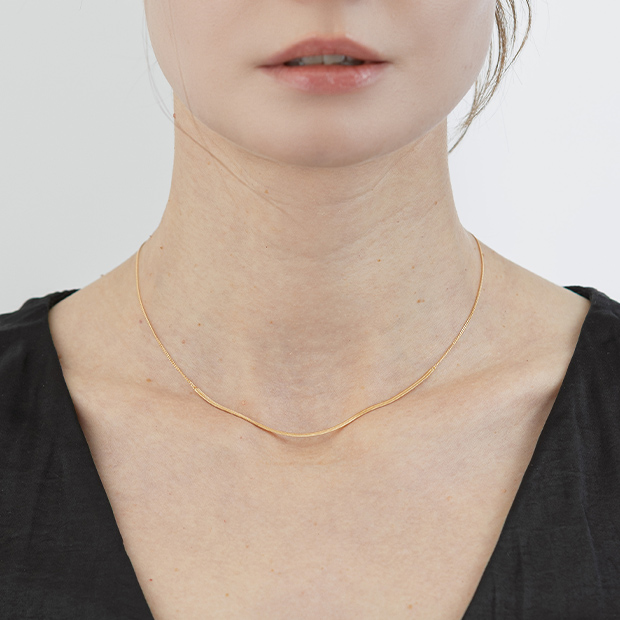 HERRINGBONE NECKLACE(1GN0479)K18 ネックレス｜スタージュエリー公式