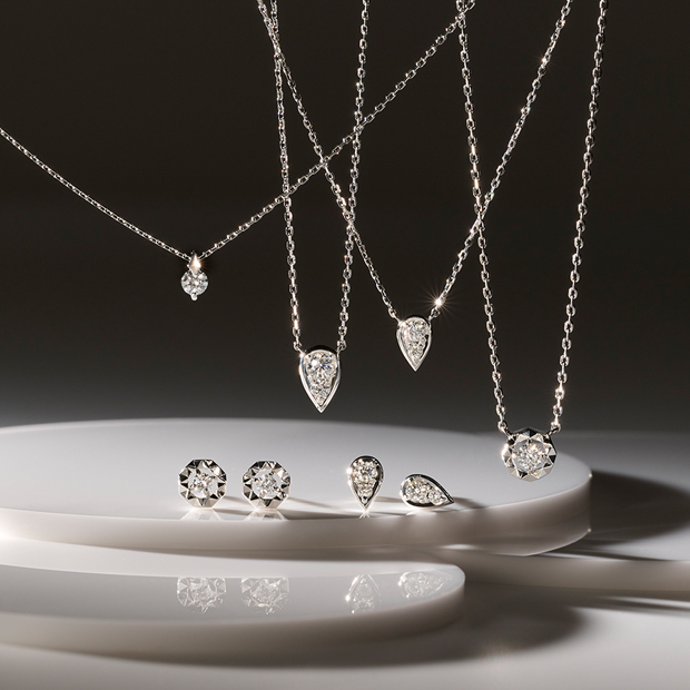 Winter限定】THE PLATINUM DIAMONDS NECKLACE(2XN0482)Pt950