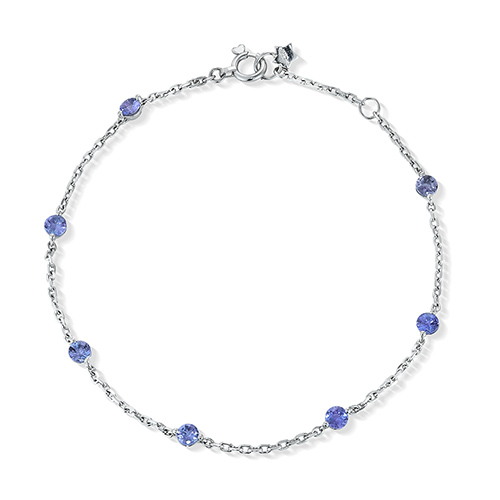 ブレスレットTANZANITE STATION BRACELET(2XU0134)｜スタージュエリー 