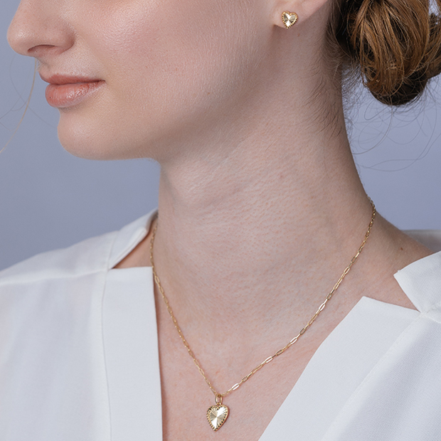 えりぞう スタージュエリーピアス CONNECT WITH LOVE PIERCED EARRING(片耳用)(2JP0949)K10 ピアス