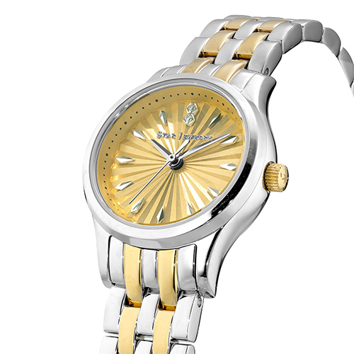 ETCHED DIAL WATCH（ゴールド×STEEL）(2SW1124)STEEL ウォッチ｜スター