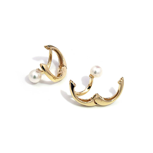 アクセサリー STAR JEWELRY K10 PEARL CLIP EARRINGS PEARL CLIP EARRINGS(2JE0198)K10 イヤリング｜スタージュエリー公式