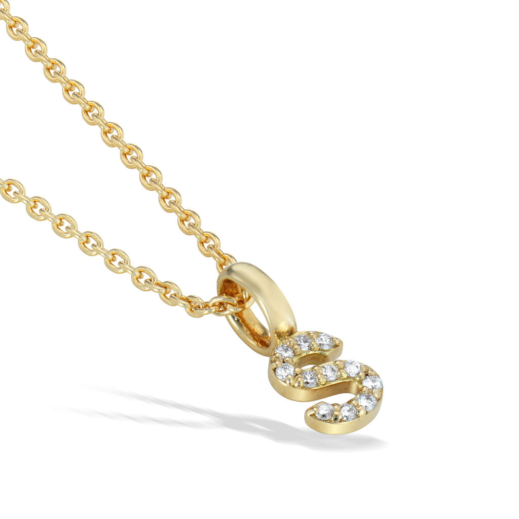 チャームDIAMOND INITIAL CHARM (S)(2ZC1010)｜スタージュエリー公式