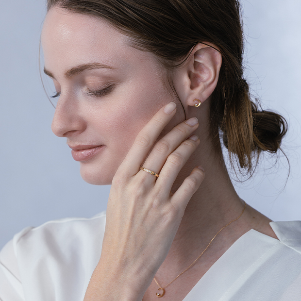 DIAMOND KNOT RING(1ZR1249)K18 リング｜スタージュエリー公式