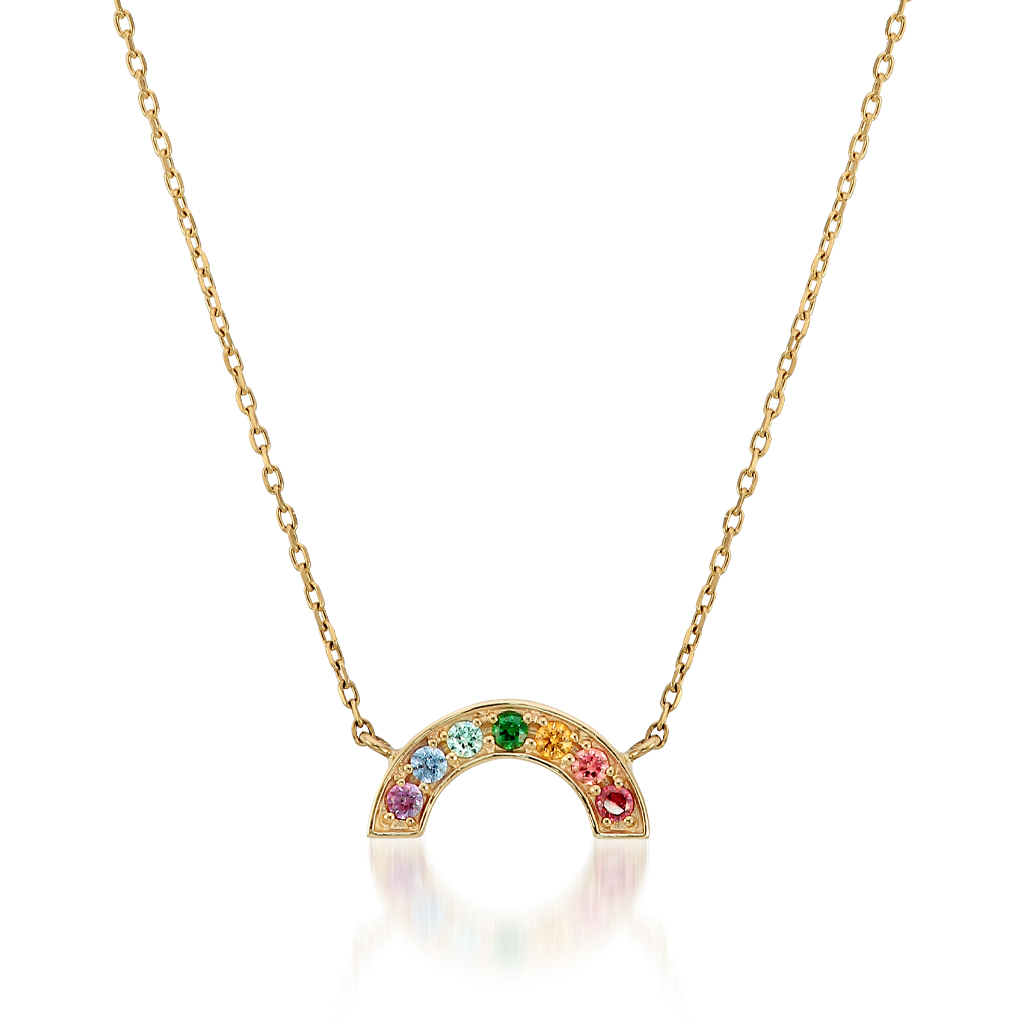 RAINBOW NECKLACE(2JN7317)STAR JEWELRY GIRL (スタージュエリ―ガール ...