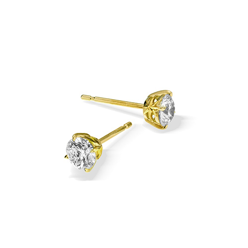 れもん　スタージュエリー銀座エリア限定　星　ダイヤモンドピアス　18KYG ピアス | スター | 一粒ダイヤモンド SOLITAIRE DIAMOND | スター