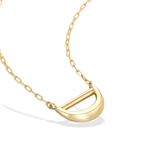 HALF MOON NECKLACE(2GN0340)K18 ネックレス｜スタージュエリー