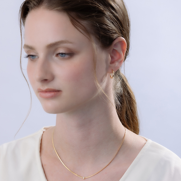 HOOP PIERCED EARRING(1.4cm/片耳用)(2GP0929)｜スタージュエリー公式