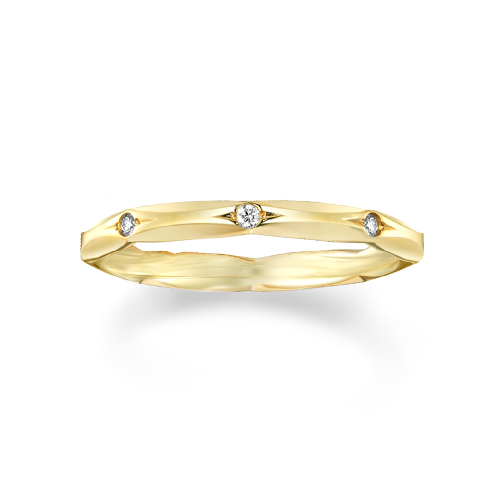 マリッジリング「Sunshine of Life」MARRIAGE RING(2PR0711)｜スター