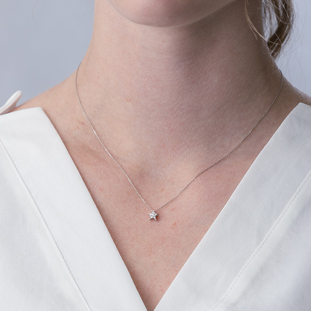 STAR OF STARS NECKLACE(S)(2XN0480)Pt950 ネックレス｜スター